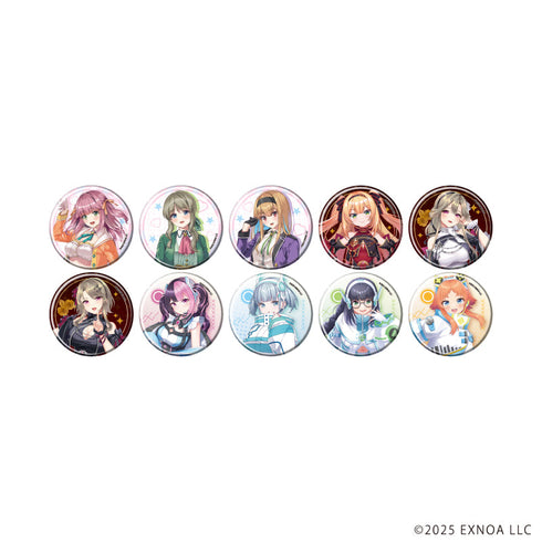 『STELLAR IDOL PROJECT』缶バッジ01/コンプリートセット(全10種)(公式イラスト)
